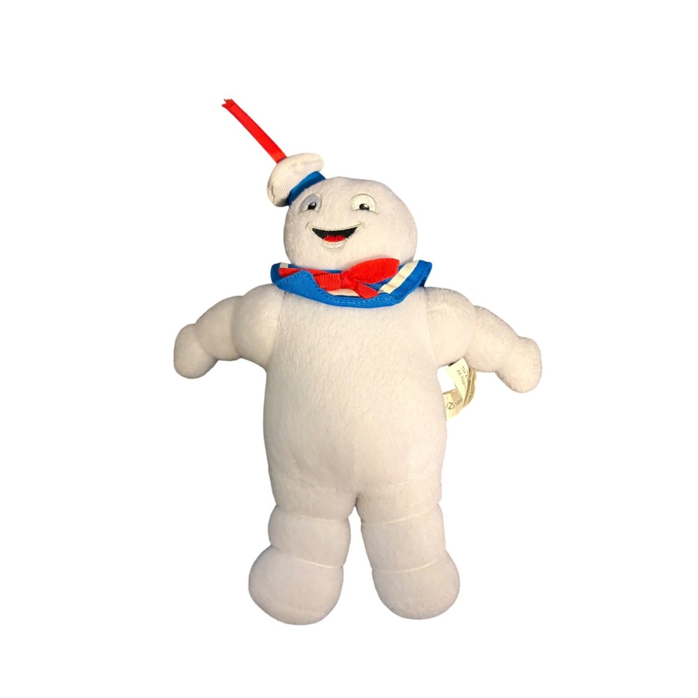 Ghostbusters Stay Puft Marshmallow Man Plush White Sailor Hat 9in